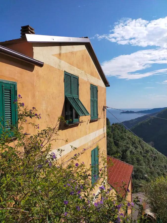 Cottage Con Vista Mare Zoagli Kültér fotó