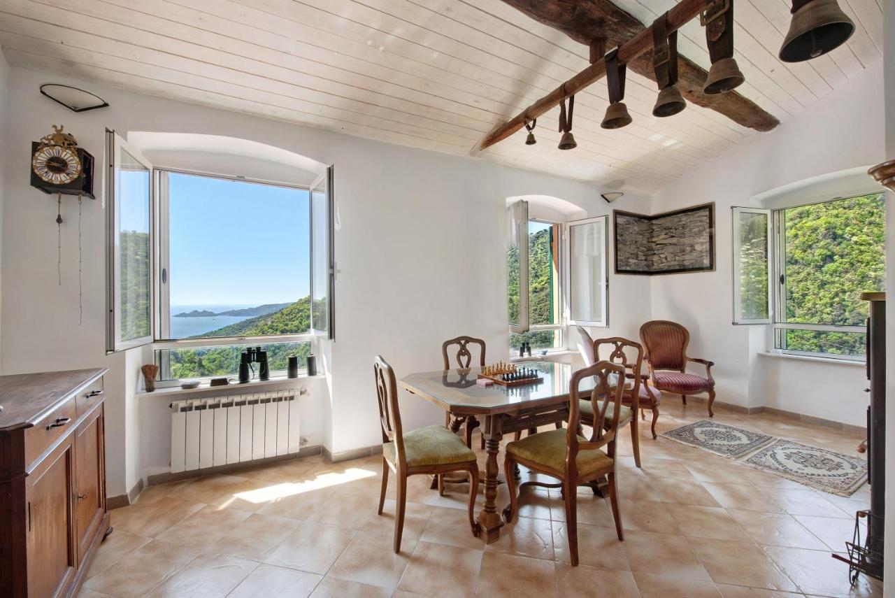Cottage Con Vista Mare Zoagli Kültér fotó